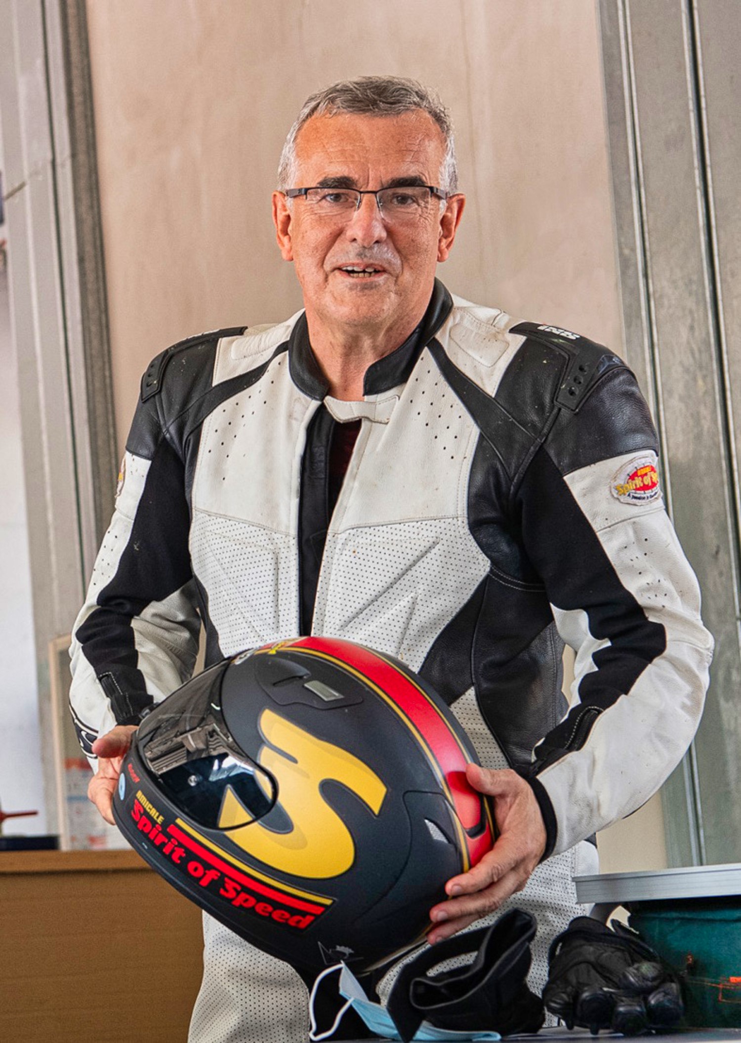 Bernard Girardot-Miglierina, President of the Amicale Spirit of Speed
